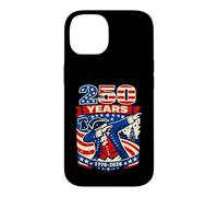USA Anniversary Dabbing Uncle Sam 250e Amérique 4 Juillet Coque pour iPhone 14