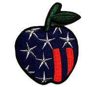 USA Big Apple New York - Ecusson thermocollant patches appliques, Taille: 6,5 x 8,5 cm