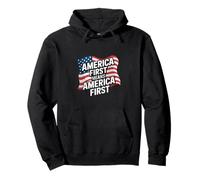 USA Citations America First Signifie L'Amérique d'abord sans Exceptions Sweat à Capuche