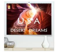 USA Desert Dreams (hochwertiger Premium Wandkalender 2026 DIN A2 quer), Kunstdruck in Hochglanz: Der Süd-Westen der USA, festgehalten in faszinierenden Bildern.