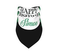 USA Drapeau Marijuana Drôle Weed Feuille Drapeau Cannabis Stoner 420 Printemps Chien Bandanas Fille en Vrac Chiot Foulard Réglable Doux Triangle Bavoirs Accessoires pour Petit Moyen Grand Chiot Chats