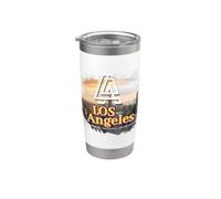 USA et City Trip à Los Angeles Gobelet isotherme en acier inoxydable double paroi