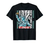 USA et City Trip à New York T-Shirt Graphique avec Valeur