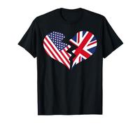USA et Royaume-UNI Broken Heart International Love T-Shirt