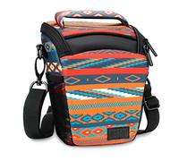 USA Gear DSLR Camera Case for Men and Women with Top Loading Accessibility, Adjustable Shoulder, Small Camera Sling Bag, Travel Padded Handle - Camera Holster Bag for Nikon, Canon, Panasonic