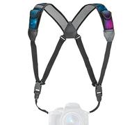 USA Gear DSLR Harnais de Poitrine Pour Appareil Photo Reflex Numérique avec Boucles à Dégagement Rapide et Poches pour Accessoires - Compatible avec Canon, Nikon, Sony et plus - Galaxie