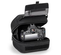 USA Gear Étui Appareil Photo DSLR à Accès Rapide avec Protection Moulée, Intérieur Rembourré, Boucle de Ceinture et Poignée en Caoutchouc Traité - Comaptible avec Nikon, Canon, Pentax et Plus