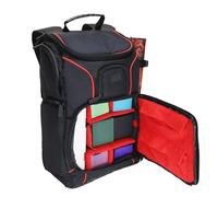 USA Gear Sac à dos MTG Compatible Avec Les Jeux de Cartes Magic the Gathering, et Plus Encore - Sac à Dos TCG MTG Avec Bretelles et Séparateurs Personnalisable (Rouge)