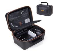 USA Gear Organisateur Électronique de Voyage 25.4 cm, Étui Semi-Rigide Zippé pour Câbles USB, Chargeurs, Téléphone, Routeur WiFi, Souris, Disque Dur Externe, avec Compartiments Réglables