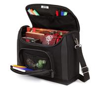 USA Gear Sac de Voyage Compact pour Accessoires Dungeons & Dragons - Petite Sacoche DND/RPG pour Essentiels Joueur, Player’s Handbook, Feuilles Perso, Dés, Jetons, Mini Accessoires (Noir)