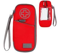 USA Gear Sac Isotherme Visible pour Epipen Medicine Avec Extérieur Résistant à L'eau Et Doublure Isolée - Peut Contenir Deux Epipens, Inhalateur, Des Seringues à Insuline, Pack de Glace et plus Encore