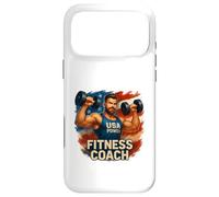 USA Gym Coach Strength Style Coque pour iPhone 17 Pro Max