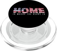 USA « Home is Where The Heart is » PopSockets PopGrip pour MagSafe