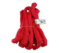 USA Made Vr5 X 'Red Slings 4' -20 'longueurs en Avaient, double pli Coque Endless Panier rond Poly ras du cou vertical de levage Slings, 5 987,4 kilogram, 4 789,9 kilogram, 11 974,8 kilogram (USA Polyester), CECOMINOD098697
