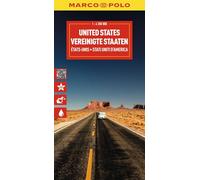 Falk Marco Polo Carte des USA (USA Marco Polo Map)