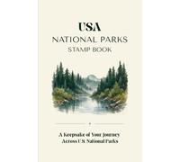 USA National Park Stamp Book: A Keepsake of Your Journey Across U.S. National Parks | 5.5" X 8.5", 108 Pages | Pocket-Sized Stamp Collector Diary
