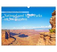 USA - National und State Parks im Nordwesten (Wandkalender 2026 DIN A3 quer), CALVENDO Monatskalender: Ein Kalender voller atemberaubender Aufnahmen ... Naturwunder das ganze Jahr über einfängt.