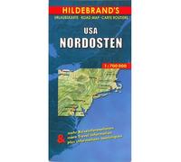 Usa nordosten - Collectif - Hildebrand K+g - Atlas / carte