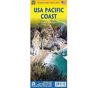 Usa pacific coast washington oregon california - Echelle 1 : 1 000 000, Washington, Oregon et California - Collectif - Itm Publishing - Atlas / carte