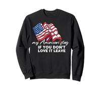 USA Patriotic - Drapeau américain Freedom - Pride United States Sweatshirt