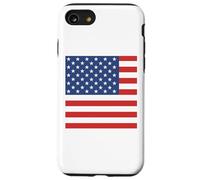 USA Patriotism Inspired American Flag Design Coque pour iPhone SE (2020) / 7/8