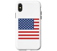 USA Patriotism Inspired American Flag Design Coque pour iPhone X/XS