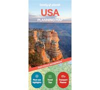 USA Planning Map 2ed -anglais- - Lonely planet eng - Lonely Planet - Atlas / carte