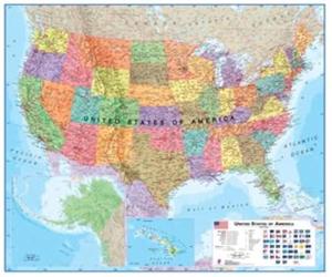 USA political laminated (2021)