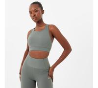 Usa Pro Core Racer Back Sports Bra Ladies Kaki clair 12 (40) Female
