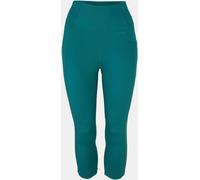 Usa Pro High Rise Capri Cropped Leggings Teal 10 (38) Female