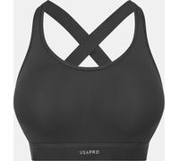 Usa Pro High Support Sports Bra Noir 38D Female