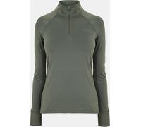 Usa Pro Long Sleeve Quarter Zip Top Womens Kaki 12 (40) Female