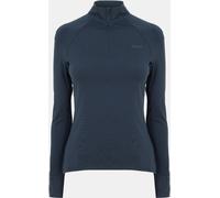 Usa Pro Long Sleeve Quarter Zip Top Womens Marine 12 (40) Female