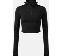 Usa Pro Quarter Zip Hoodie Womens Noir 14 (42) Female