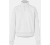 Usa Pro Quarter Zip Top Womens Gris glace chiné 10 (38) Female