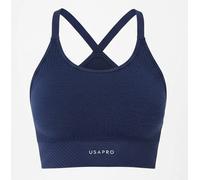 Usa Pro Seamless Adjustable Sports Bra Marine 12 (40) Female