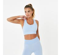 Usa Pro Seamless Crop Sports Bra Brunera Bleue 18 (46) Female