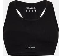 Usa Pro Seamless Crop Sports Bra Noir 16 (44) Female