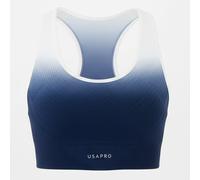 Usa Pro Seamless Ombre Sports Bra Marine/Blanc 16 (44) Female