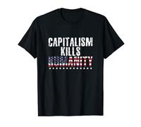 USA Pro Socialisme Socialiste Anti Capitaliste Tuant T-Shirt