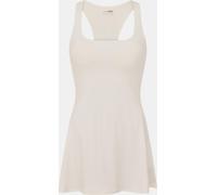 Usa Pro Training Racer Back Dress Womens Crème 12 (40) Female