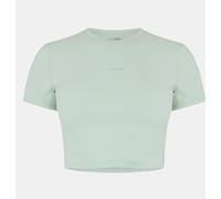 Usa Pro Pro Training Ss Crop T-Shirts Womens Pistache 8 (36) Female