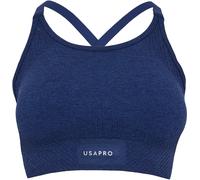 Usa Pro Up Seamless Adjustable Sports Bra Marine 10 (38) Female