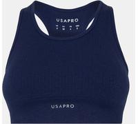 Usa Pro Seamless Crop Sports Bra Marine 10 (38) Female