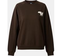 Usa Pro Women's Oversized Crew Sweatshirt Marron 14 (42) Female