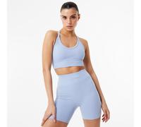 Usa Pro X Sophie Habboo Seamless Rib Sports Bra Brunera Bleue 12 (40) Female
