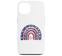 USA Rainbow 4 Juillet Coque pour iPhone 13