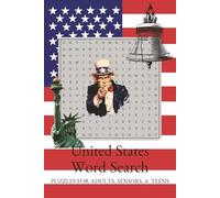 USA: State Specific Word Search Puzzle Book: Word Searches with Easy to Read Print about United States Culture, American Life, Monuments, and More | ... Gift for Vacations, Holidays, and Free Times