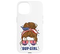 USA-SUP-GIRL Stand Up Paddle board paddleboarding Supboard Coque pour iPhone 15