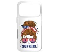 USA-Sup-Girl Stand Up Paddle Board Paddleboarding Supboard Coque pour iPhone 17 Pro